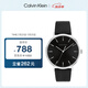 凱文克萊（Calvin Klein）CK手表簡(jiǎn)約款皮帶時(shí)尚石英男表生日禮物男25200050