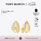 Tory Burch 湯麗柏琦【禮物】 KIRA 仿珍珠圈形耳環(huán)TB 167337 Tory 金/珍珠色 137 OS