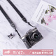 李尖富士xt5保護(hù)套xt50皮套xt4相機(jī)殼xt20/30二代微單X100vi底座相機(jī) 富士xt5黑色+肩帶
