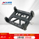 喜德盛（xds） 手機(jī)支架鋁合金導(dǎo)航夾山地車公路車折疊車自行車單車通用裝備 黑色