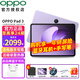 OPPO Pad 3 【享13重好禮+24期免息】11.61英寸平板電腦 2.8K原彩仿書柔光屏oppopad3辦公游戲?qū)W習平板 霞光紫 8G+256G 官方標配丨至高享13重豪禮