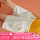 ASK JUNIOR女童褲子夏薄款中大童時(shí)尚純色休閑純棉牛仔短褲 白色 150cm 