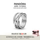 潘多拉（PANDORA）交纏多圈閃亮戒指高級簡約個(gè)性輕奢時(shí)尚七夕情人節(jié)禮物送女友 指環(huán)多圈閃亮指環(huán)戒指 56mm—16號圈口
