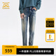 卡賓男裝牛仔褲24秋冬新款小腳褲舒適通勤商場(chǎng)同款J3244116010 蔚藍(lán)色47 32 (180) 82A/XL