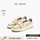 FOOT INDUSTRY 足下工業(yè) 「品牌經(jīng)典」90s滑板鞋運(yùn)動(dòng)休閑復(fù)古訓(xùn)練板鞋百搭舒適 米白/黑色 42