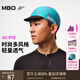 MBO夏季男女款通用AC-P12漸變紋理透氣遮陽騎行小帽 極夜極晝 均碼
