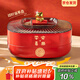 彩致（CAIZHI）干果盤新年果盤水果盤零食盤糖果盒客廳堅果收納盒雙層 CZ6641