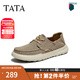 他她（TATA）一腳蹬透氣布鞋男鞋軟底休閑爸爸鞋2025夏季新款299D8BM5 杏色 39
