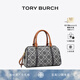 Tory Burch  湯麗柏琦【七夕禮物】 T MONOGRAM 迷你波士頓斜挎酒桶包170417 Tory 海軍藍(lán) 405 OS