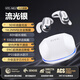 HTC【無感延遲】藍(lán)牙耳機(jī)真無線藍(lán)牙6.0掛耳式游戲電競智能ENC通話降噪音樂HiFi高音質(zhì)運動跑步耳機(jī) 霜月白【藍(lán)牙6.0+無感延遲】