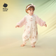 babycare嬰兒睡袋春秋款冬款6層兒童防踢被神器四季通用一體分腿寶寶睡袋 【秋冬薄夾棉 New】魔法兔 （推薦室溫16-20℃） 90cm（建議身高85-95cm）