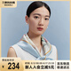 萬事利真絲絲巾女100%桑蠶絲中方巾領巾送媽媽禮物絲巾禮盒 夢瑤