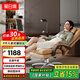 黑白調(diào)（Hbada）電腦椅人體工學(xué)椅家用舒適可躺辦公椅久坐不累老板椅R3 Pro琥珀咖
