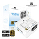 Thermalright(利民) 額定750W TR-KG750-W ATX3.1電源 金牌電源 原生PCIE5.1全模組電源 日系主電容 14CM小電源