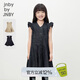 jnby by JNBY新款江南布衣童裝連衣裙夏1O4G12300 991/牛仔藏青 140cm