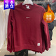 耐克（NIKE）衛(wèi)衣外套男裝2025春秋季新款運動服加絨保暖本命年套頭衫IB5567 IB5567-677紅色新年款加絨 2XL