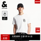 杰克·瓊斯（JACK&JONES）男裝25年短袖T恤男士夏季棉質(zhì)涼感圓領(lǐng)潮流休閑卡通熊貓印花半袖 A06本白色 常規(guī) M 175