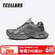 Tcellars網(wǎng)面運動鞋2025夏季男鞋休閑潮流透氣老爹鞋復古軟底輕便耐磨網(wǎng)鞋 超?；?單層 40