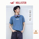 HOLLISTER【涼感】25夏季經(jīng)典LOGO情侶T恤男裝女裝KI323-5272 深藍(lán)綠色 M (180/100A)