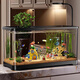 錦繡百年（JINXIUBAINIAN）魚(yú)缸一體缸生態(tài)魚(yú)缸客廳桌面底濾魚(yú)缸免換水小金魚(yú)溪流缸水族箱 【特大號】菠蘿屋豪華全配款