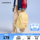 Converse 雙肩背包中學(xué)生書包青少年秋季新款電腦包大容量 鵝蛋黃 M【41*31*14cm 約17.8L】