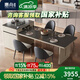 惠舟伸縮島臺(tái)餐桌一體家用小戶型意式極簡(jiǎn)高端廚房中島臺(tái)輕奢巖板導(dǎo)臺(tái) 【茶爐款】1.75-2.2M島臺(tái)餐桌