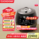 福庫（CUCKOO）電飯煲韓國原裝進(jìn)口黑晶鉆家用電飯鍋IH加熱智能中韓雙語音不粘內(nèi)膽高壓力多功能飯煲 AH1080FD 5L