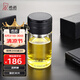 希諾（HEENOOR）茶水分離玻璃杯單雙層泡茶杯帶濾網(wǎng)加厚隔熱男女士高檔潮流水杯子 黑色-360ml【單層加厚】機械螺紋 獨立茶倉+禮盒裝