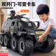 貝初眾兒童警車玩具車1-3-6歲慣性合金小汽車模型男孩童生日禮物2-4-5歲 八輪特警車【多開門+特警公仔+可變卡車】開窗禮盒 一兩三四五歲半寶寶聲光特警越野車2025火的最玩具