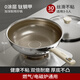康巴赫高端廚具鈦鋼炒鍋不粘鍋家用平底鍋聚油輕油煎鍋牛排炒菜鍋 3-5人用【蜂窩鈦鋼 煎炒兩用】 30cm