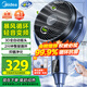 美的（Midea）【變頻輕音】空氣循環(huán)扇家用遙控電風(fēng)扇四季凈化扇輕音落地扇99%抑菌桌面小風(fēng)扇大風(fēng)力風(fēng)扇GDG24ZR