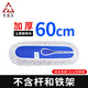 巨成云 塵推替換布60cm 藍(lán)白商場(chǎng)平板地拖布 加厚粗線棉紗拖把頭 1塊