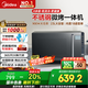 美的（Midea）微碳系列微波爐家用微烤一體機(jī)不銹鋼內(nèi)膽一級(jí)能效平板23升解凍解熱PC23M8