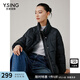 衣香麗影黑色羽絨服女短款2024年冬裝新款小個(gè)子超好看立領(lǐng)短外套 黑色 S