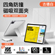 科技魚2025新款iPadpro四角防撞磁吸雙面夾air7保護(hù)套6適用蘋果11寸保護(hù)殼10.9平板4全包5輕薄13防彎mini 【白色】全包邊設(shè)計(jì)/四角防抗摔/橫豎可支撐 iPad Air6/Air7
