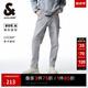 杰克·瓊斯（JACK&JONES）衣服男裝905錐形牛仔褲男潮流百搭淺色高端休閑小腳男褲伐木風(fēng) 淺牛仔灰 M （175)RW