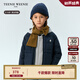 Teenie Weenie Kids【小吐司輕羽絨】小熊童裝24冬中性三防羽絨服 藍莓小吐司（藏青色） 100