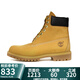 添柏嵐（Timberland）【保稅直發(fā)】經(jīng)典6寸大黃靴男鞋戶外防水真皮10061W寬版 10061W-小麥色 41