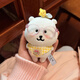 卡丘比【現(xiàn)貨韓國正品】自嘲熊正版玩偶Nagano掛件女朋友禮物代購13cm 自嘲熊+粉鏡+黃色三角巾+甜品勺