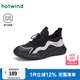 熱風(fēng)（Hotwind）運(yùn)動(dòng)休閑鞋女款25年春季新款透氣網(wǎng)面鞋子戶(hù)外百搭慢跑女鞋 100黑紫 38