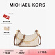 MICHAEL KORS邁克高仕 MK【七夕禮物】Cora 女士中號(hào)鏈條單肩包 香草白/橡果棕 150 中號(hào)