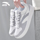 安踏（ANTA）男鞋板鞋2026新款秋冬季經(jīng)典百搭男士青少年休閑運動(dòng)小白鞋子男款 白霧灰【輕松】 42