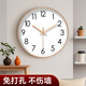 琪特客廳高級掛鐘靜音北歐風(fēng)創(chuàng)意臥室鐘表掛墻2025新款電子時鐘裝飾鐘