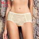 曼妮芬曼妮芬中腰低腳褲性感蕾絲舒適包臀內褲女內褲女生短褲