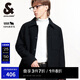 杰克·瓊斯（JACK&JONES） 秋冬潮直筒版型時(shí)尚出街舒適短款綿羊毛毛呢外套夾克男224427001