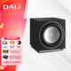 達(dá)尼（DALI）SUB E-12F 有源低音炮家庭影院HIFI音樂(lè)發(fā)燒級(jí)高保真音響12寸重低音音箱大功率超重低音炮音響 黑木紋色