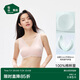 松山棉店【小棉花】大胸顯小蕾絲內(nèi)衣女純棉大碼文胸罩【新款】水粉色XL