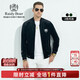 Raidy Boer/雷迪波爾【絲絨面料】男秋冬皇冠貼布繡夾克外套 3038 黑色 175/50/L