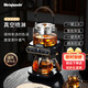 WEIQIWUDE韋奇伍德煮茶壺養(yǎng)生壺 萃茶蒸汽煮茶器 淋沖式一體多功能自動上水2025年最新款真空噴淋電茶爐 2025新款-曜夜黑【蒸汽噴淋式】一鍵上水
