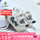 暇步士（Hush Puppies）童鞋男童運動鞋2025春夏夏新款兒童鞋女童輕便寶寶學步鞋透氣跑步 HP3258藍色（網(wǎng)面） 28 適合腳長17.37cm